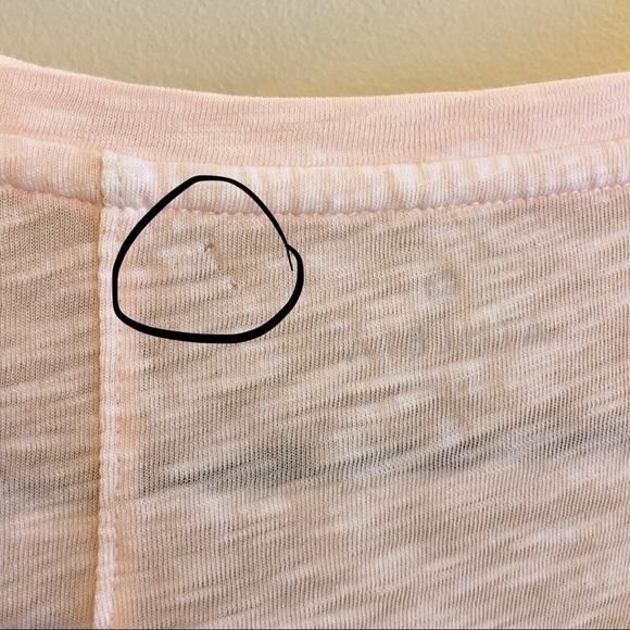 Athleta | Eco Wash Daily Tee Workout Top Peach - Picture 6 of 7